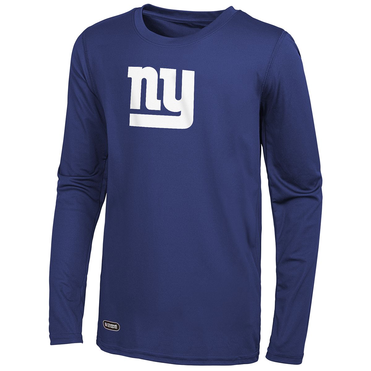 New Era / NFL Team Apparel Women's New York Giants Blue Space Dye V-Neck  T-Shirt