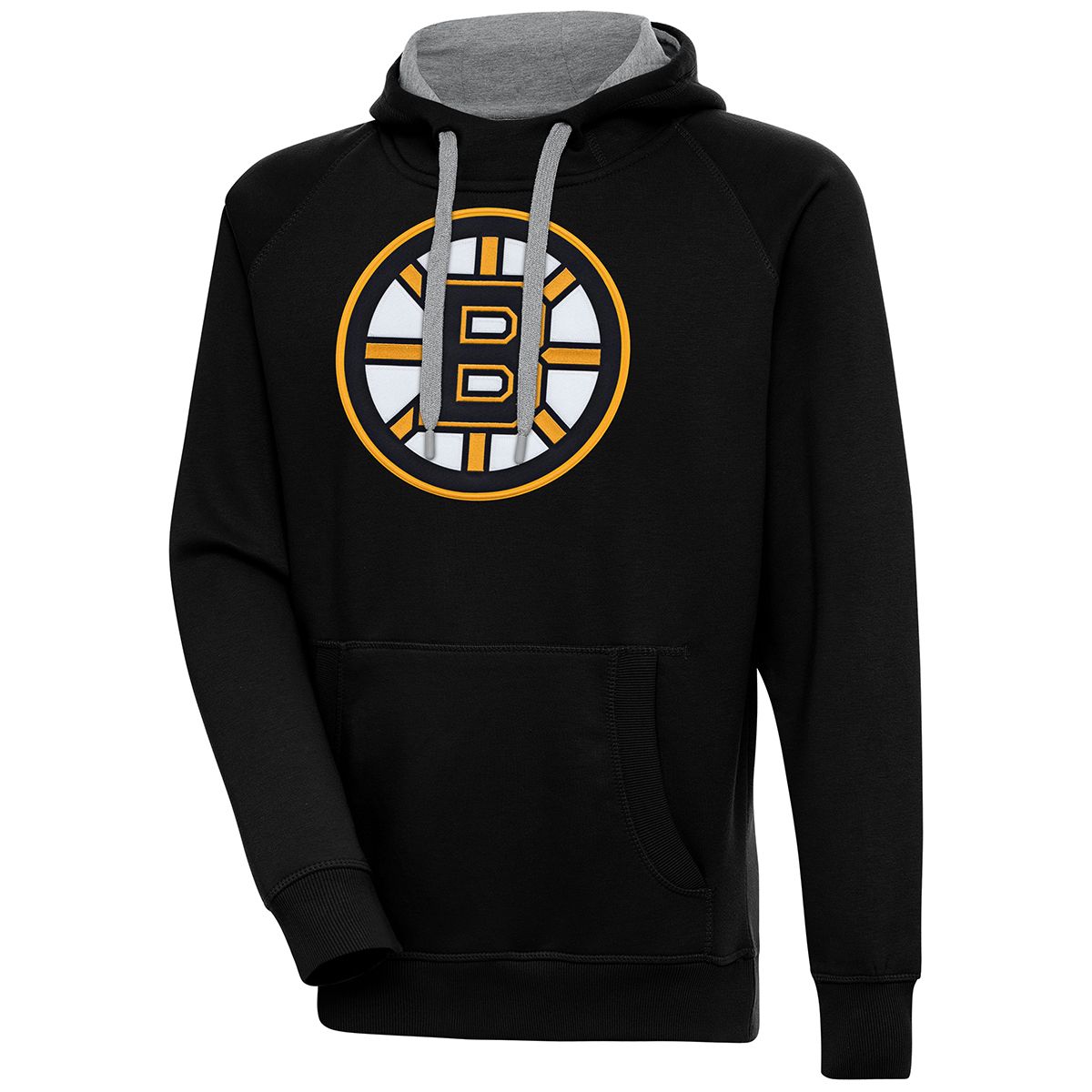 47 Pittsburgh Steelers Mens Grey Outrush Long Sleeve Hoodie