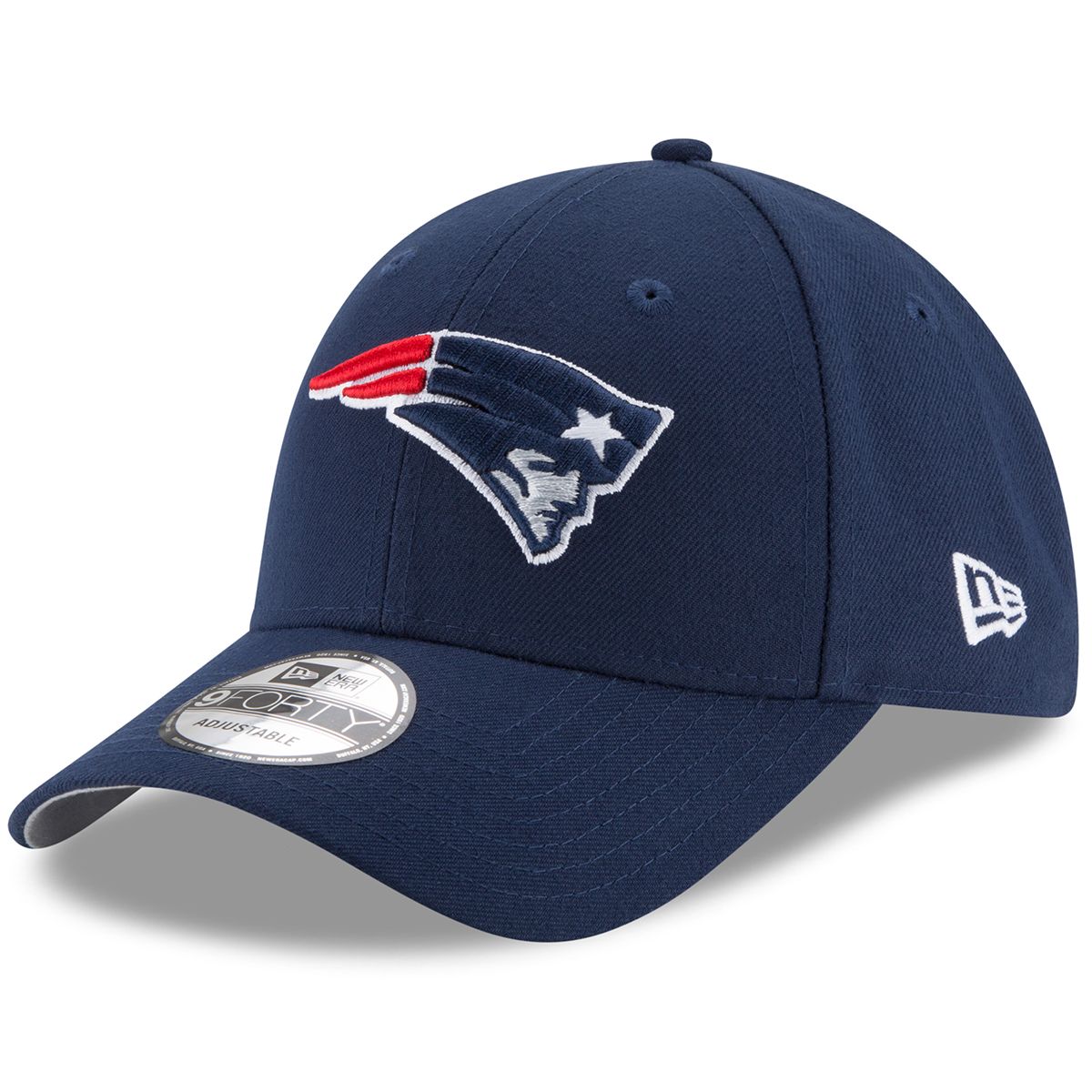 New Era - New England Patriots Stripe Cuff Bobble - Beanie - Navy –