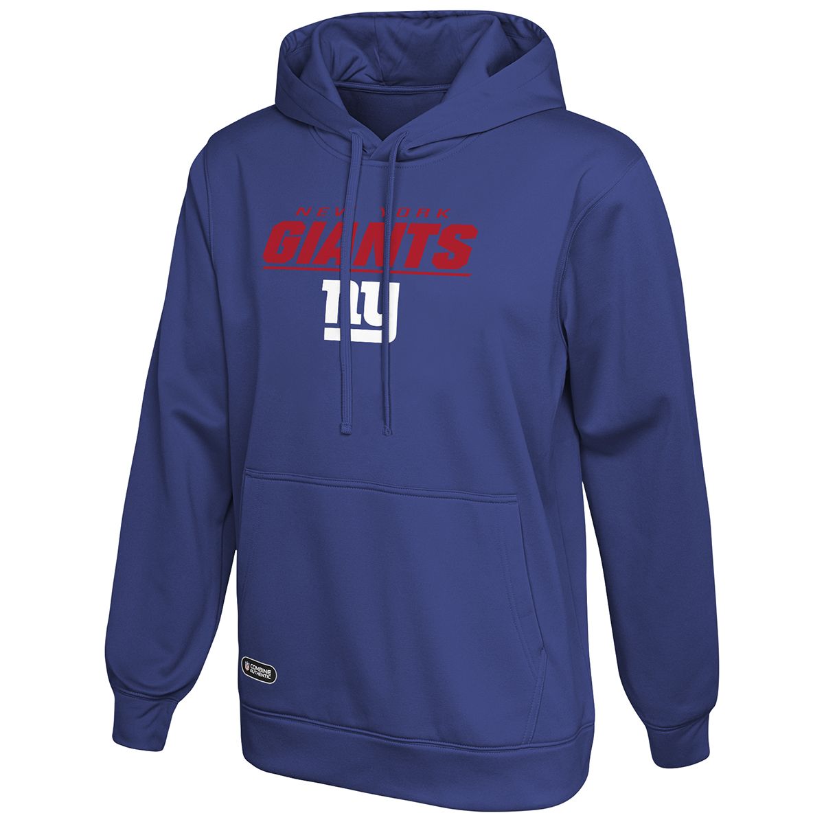 NFL Team Apparel Youth New York Giants Primary Logo Royal Pullover