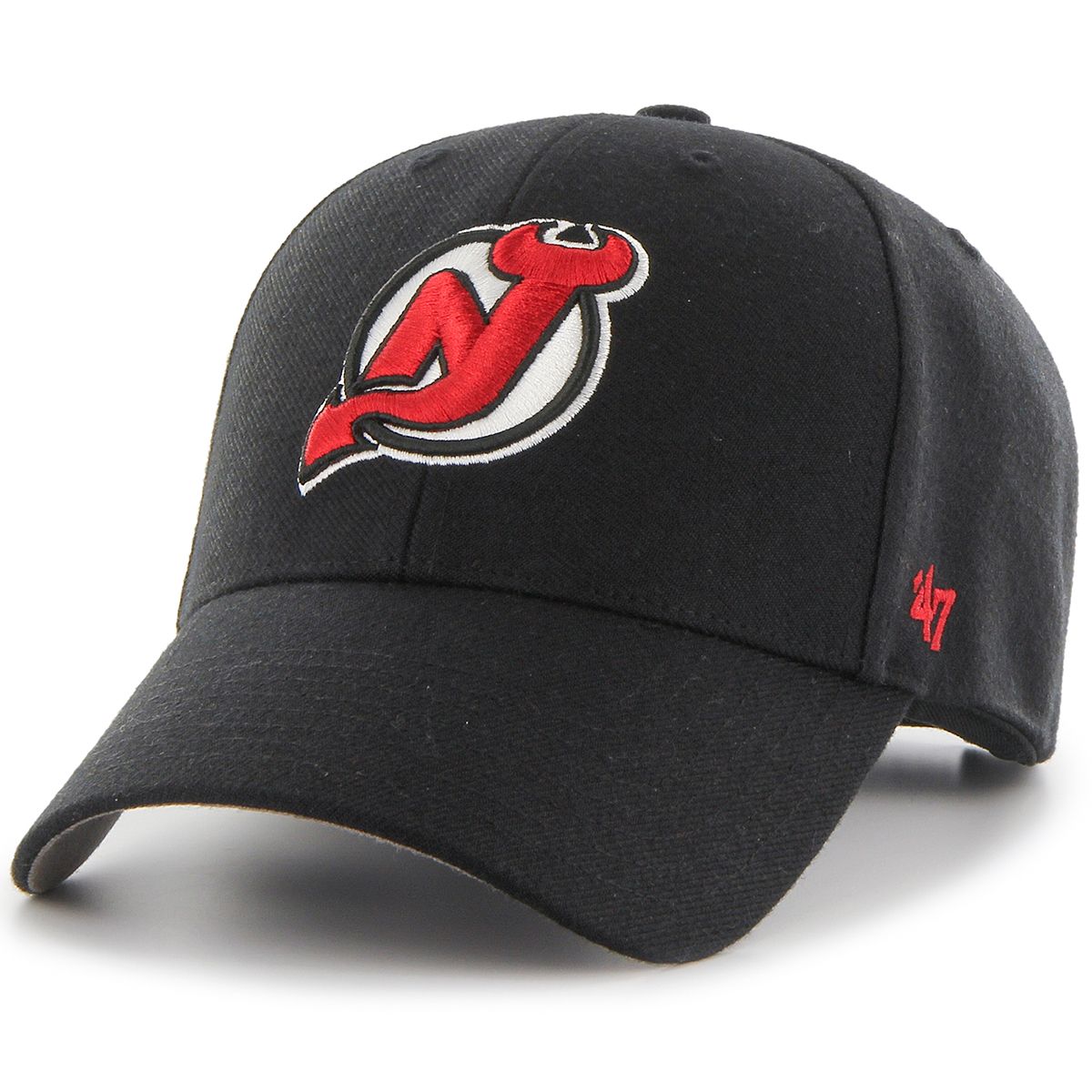 New Jersey Devils '47 Brain Freeze Cuffed Knit Hat - Black