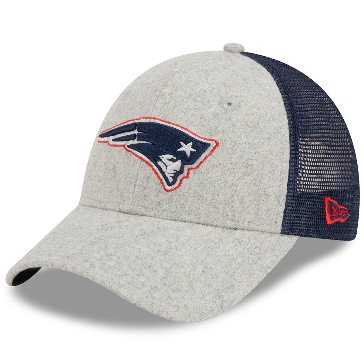 Nfl New England Patriots Classic Black Adjustable Cap/hat By Fan