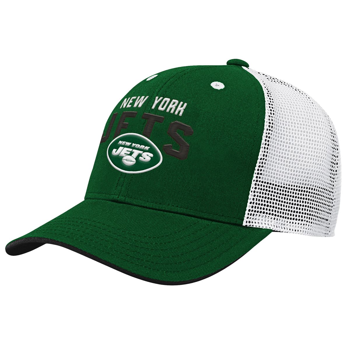 New Era Men's New York Jets 9Forty Green Adjustable Hat