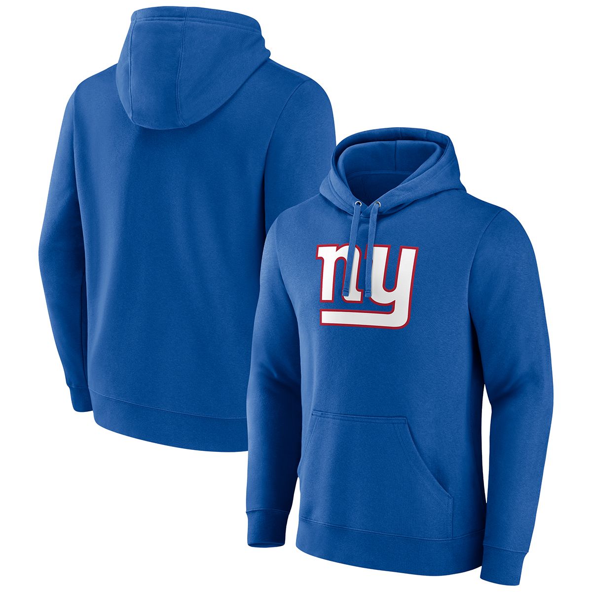 New York Giants Neutral Colour Logo Long Sleeve T-Shirt - Mens