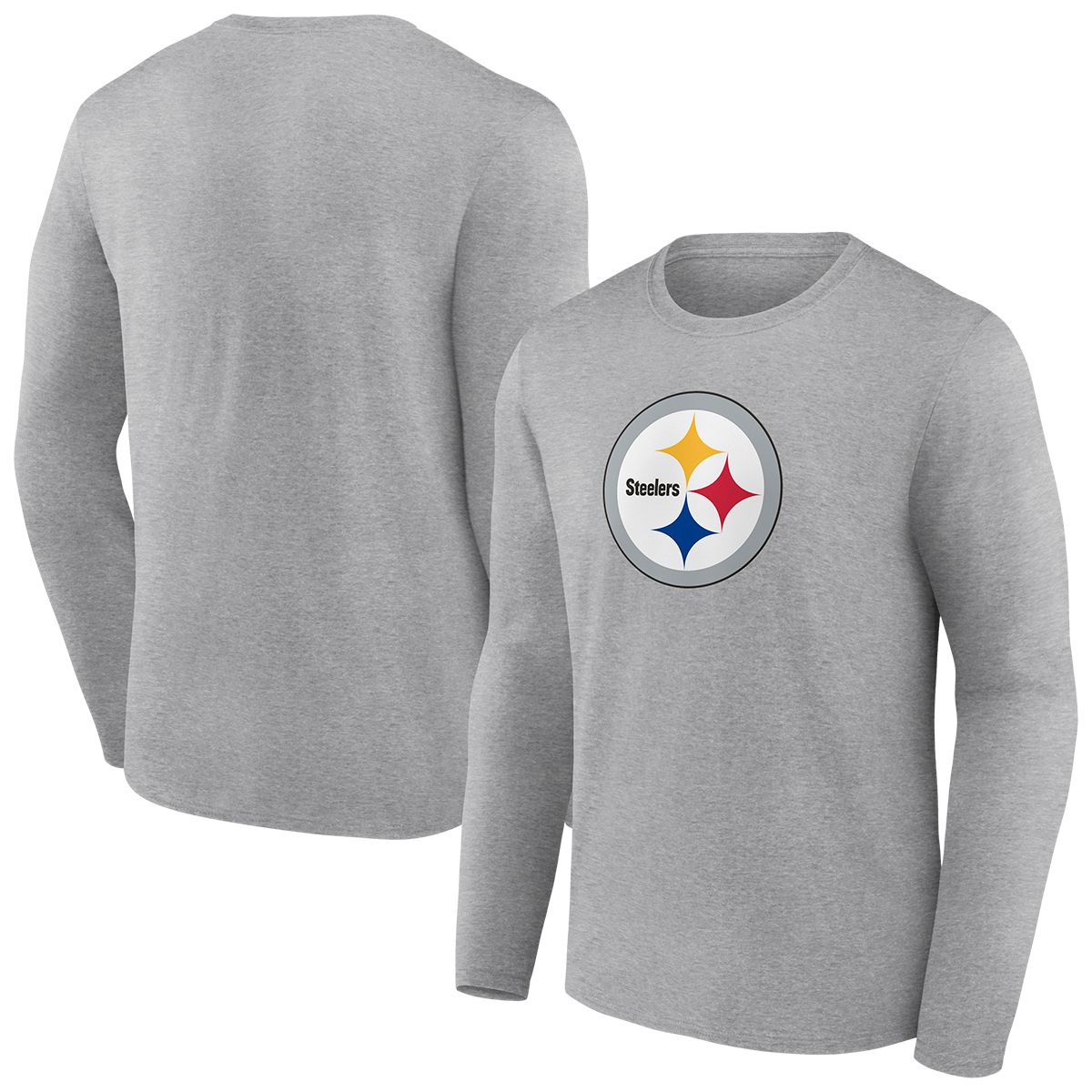 Pittsburgh Steelers Mens Black Critical Victory 3 Long Sleeve T Shirt